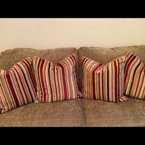 Restoration hardware throw pillow covers (4)